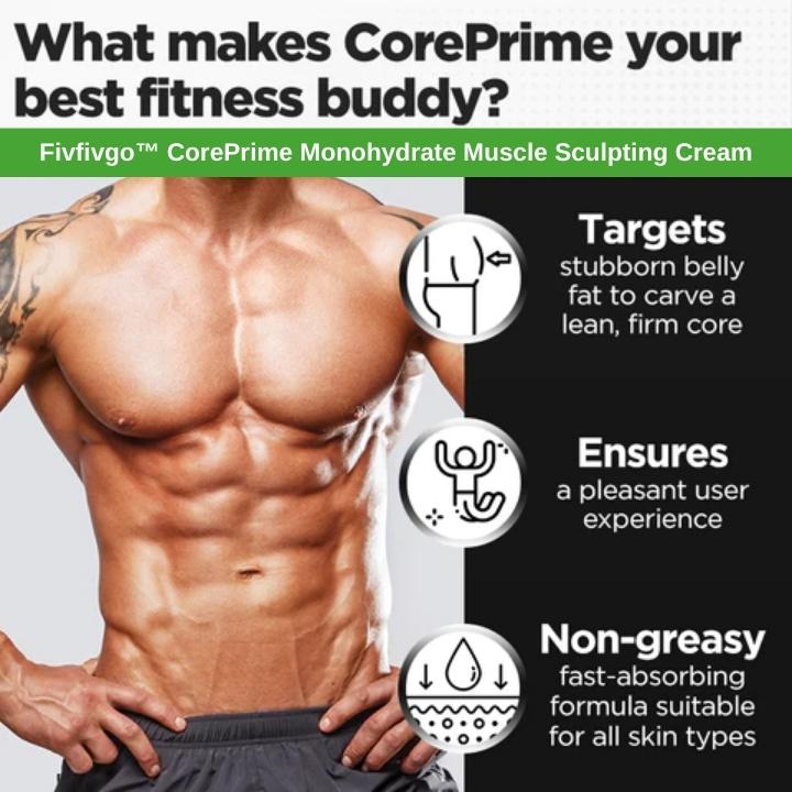 Fivfivgo™ CorePrime Monohydrate Muscle Sculpting Cream