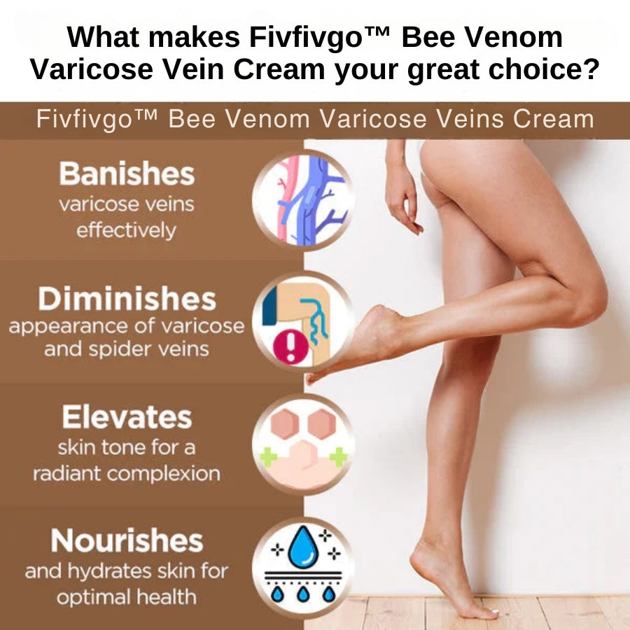 Fivfivgo™ Bee Venom Varicose Vein Cream