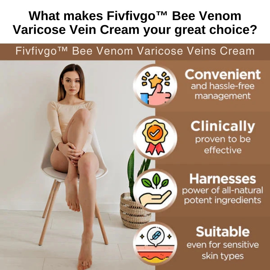 Fivfivgo™ Bee Venom Varicose Vein Cream