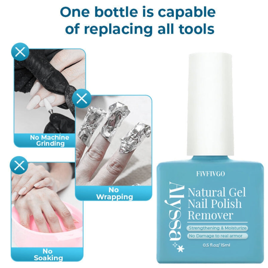 Fivfivgo™ Alyssa Natural Gel Nail Polish Remover