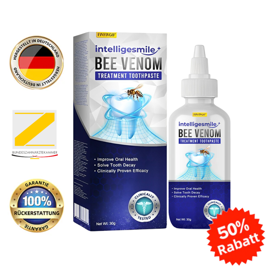 Fivfivgo™ IntelligeSmile Zahnpasta mit Bienengift