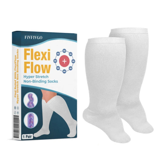 Fivfivgo™ FlexiFlow Hyper-Stretch Nichtbindende Socken