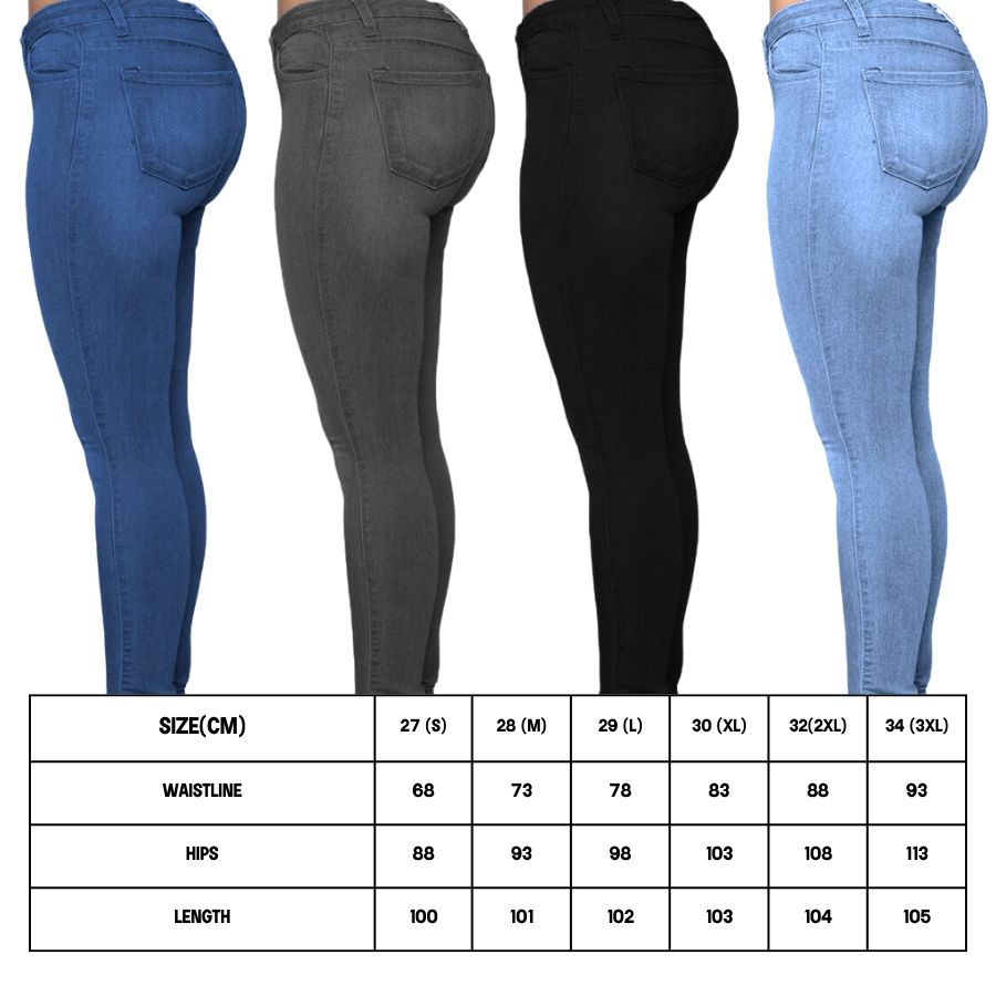 Fivfivgo™ Perfect Stretch Skinny Fit Denim Leggings