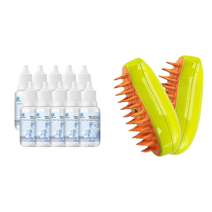 Lyseemin™ Patented Exclusive Rechargeable Steam Pet Brush
