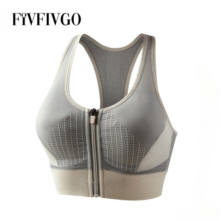 Fivfivgo™ Intensiver Negativ-Ionen-Lifting-BH, technisches Hochleistungs-Mesh-Gewebe