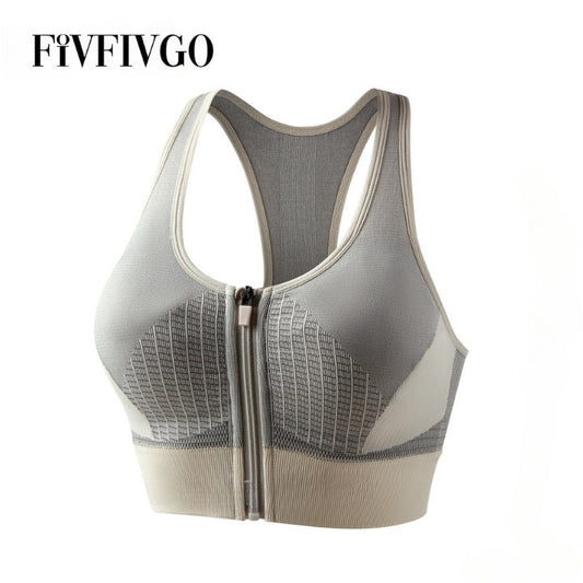 Fivfivgo™ Soutien-gorge de levage à ions négatifs intensifs, tissu technique en maille haute performance