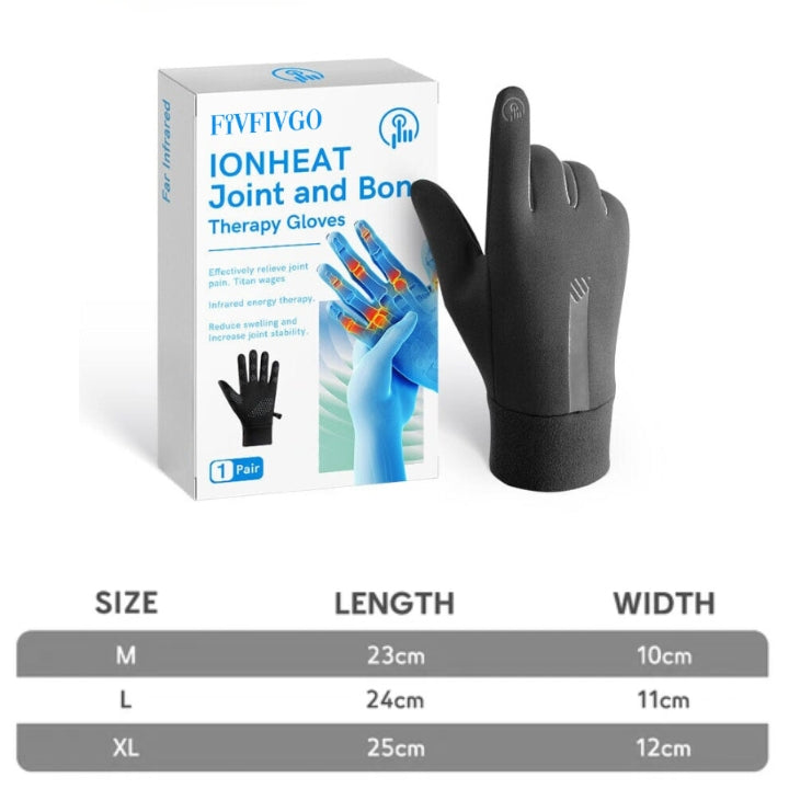 Fivfivgo™ IONHEAT Joint and Bone Therapy Gloves