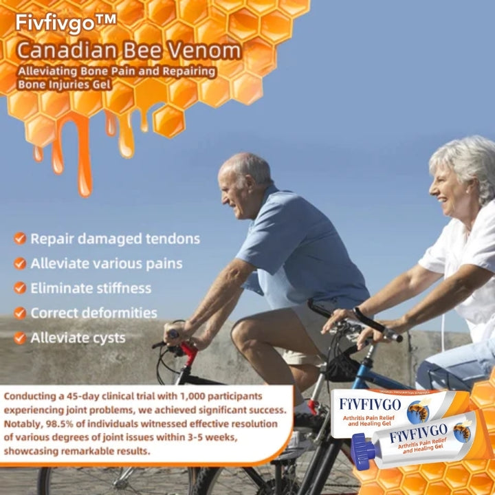 Fivfivgo™ Kanadisches Bienengift lindert Knochenschmerzen und repariert Knochenverletzungen Gel