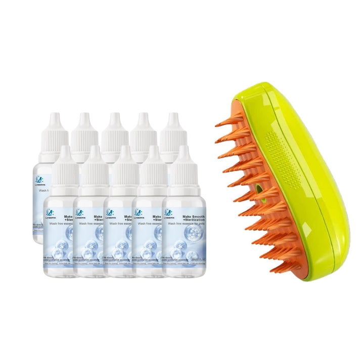Lyseemin™ Patented Exclusive Rechargeable Steam Pet Brush