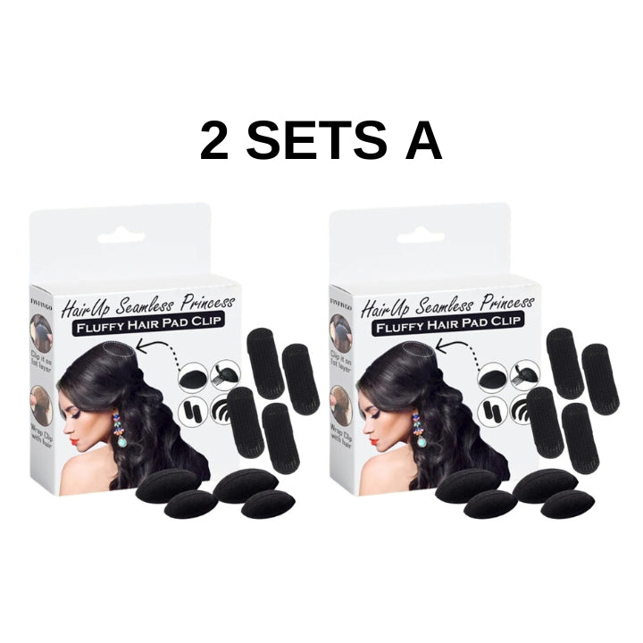 Fivfivgo™ HairUp Barrette à cheveux sans couture Princesse Fluffy