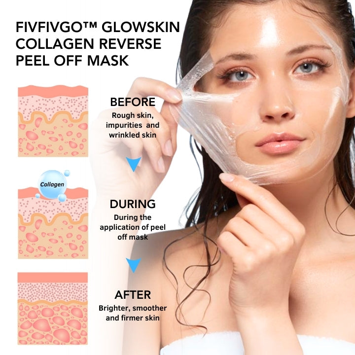 Fivfivgo™ GlowSkin Kollagen Umgekehrte Peel-Off-Maske
