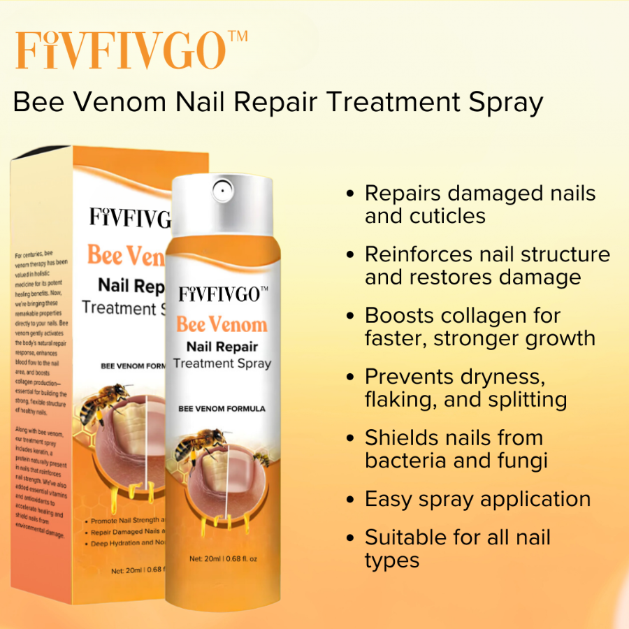 Fivfivgo™ Bee Venom Nail Repair Treatment Spray