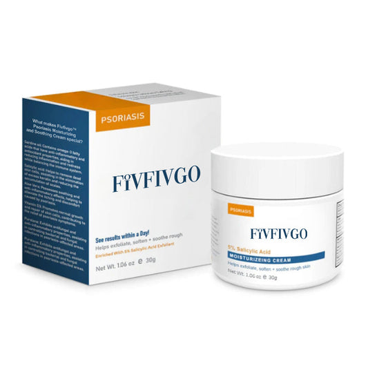 Fivfivgo™ Psoriasis Crème Hydratante et Apaisante