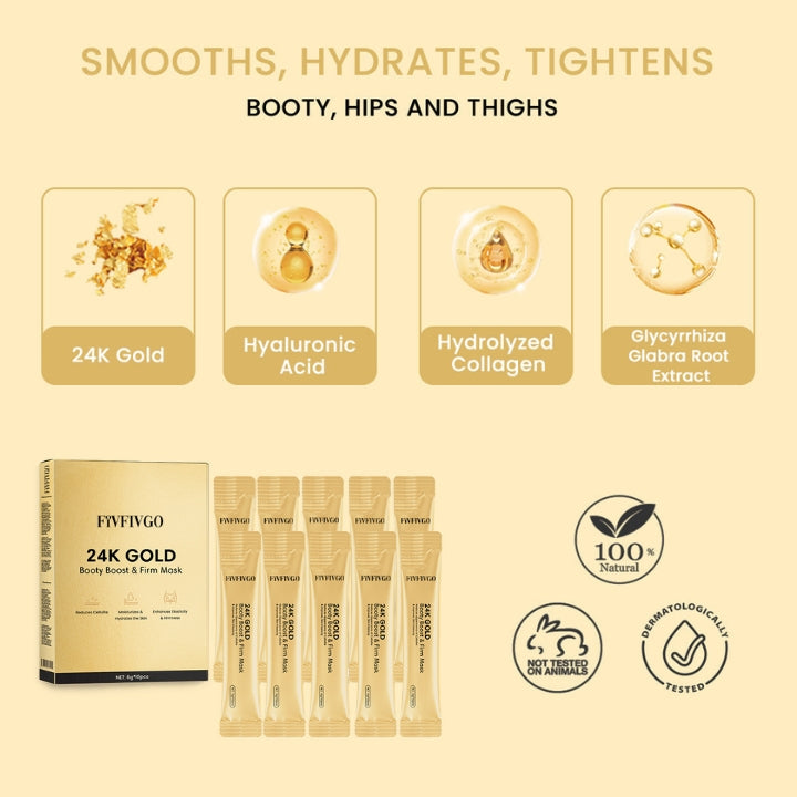 Fivfivgo™ 24K Gold Booty Boost & Firm Mask