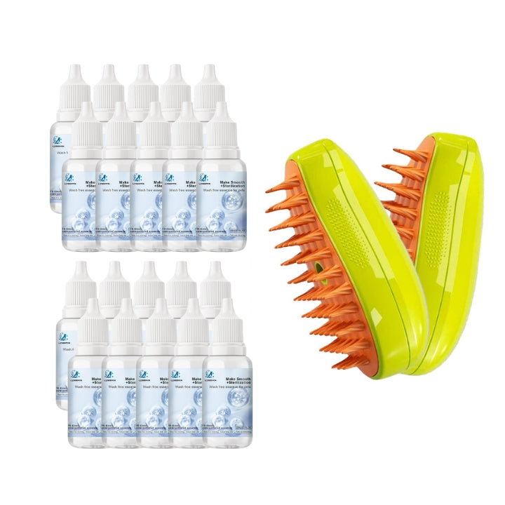 Lyseemin™ Patented Exclusive Rechargeable Steam Pet Brush