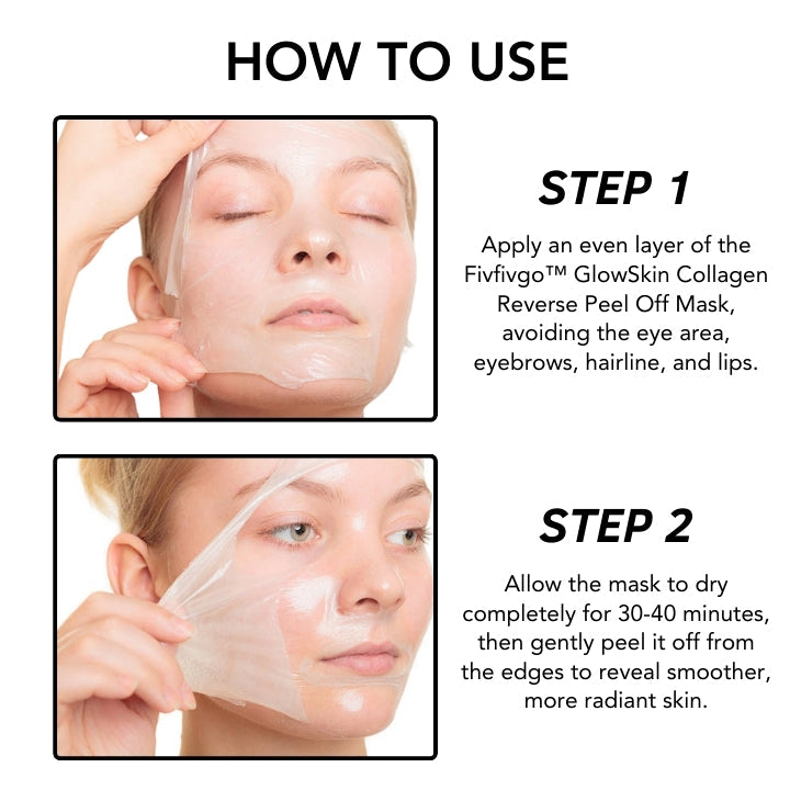 Fivfivgo™ GlowSkin Kollagen Umgekehrte Peel-Off-Maske