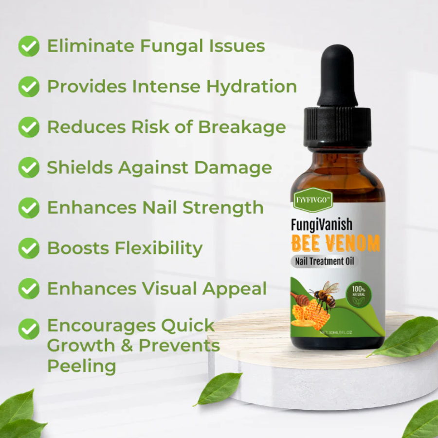 Fivfivgo™ FungiVanish Bienengift-Nagelbehandlungsöl