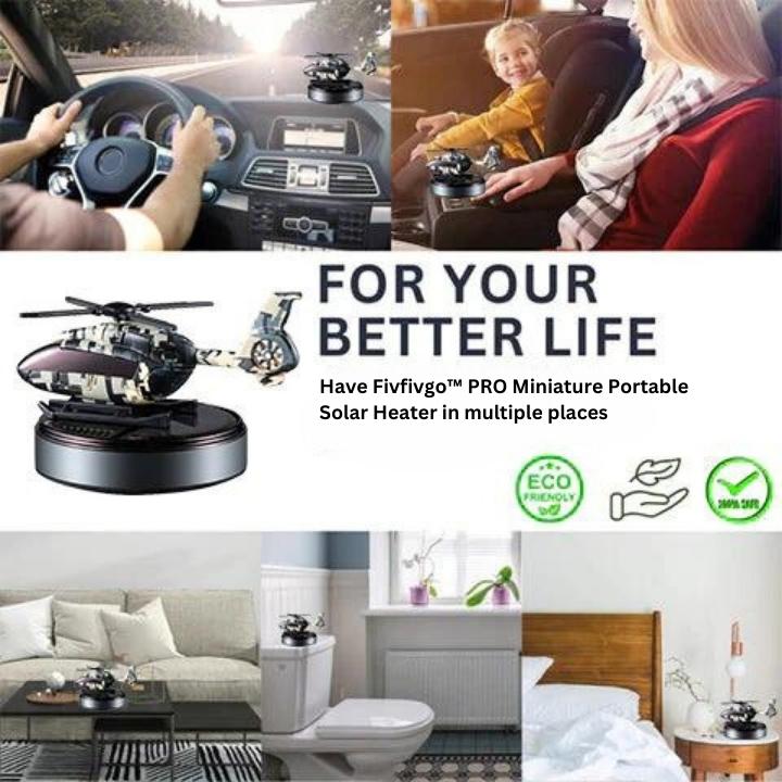Fivfivgo™ PRO Miniatur-Solarheizgerät