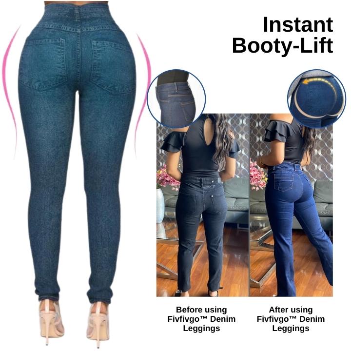 Fivfivgo™ Perfect Fit Denim Leggings