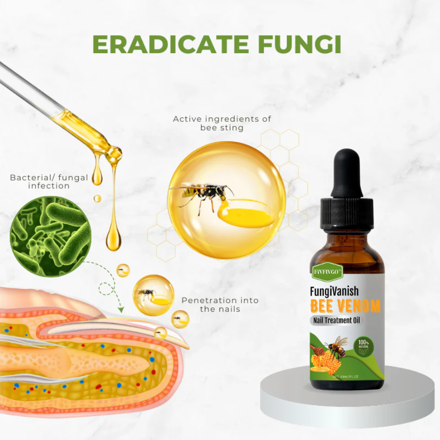Fivfivgo™ FungiVanish Bienengift-Nagelbehandlungsöl
