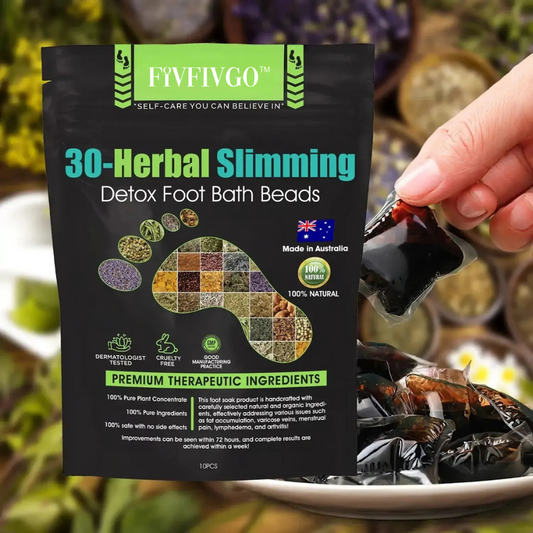 Fivfivgo™ 30 Herbal Firming Slimming & Detox Foot Bath Beads (Effective Treatment for High Blood Sugar and Arthritis)