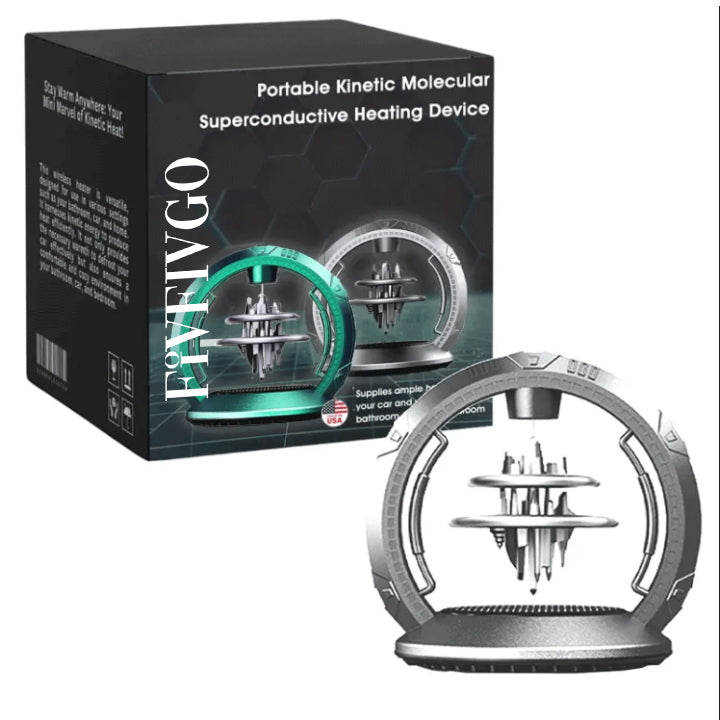 Fivfivgo™ Portable Kinetic Molecular Superconductive Heating Device