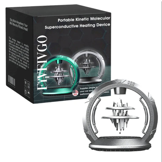 Fivfivgo™ Dispositif portable de chauffage cinétique moléculaire par supraconduction
