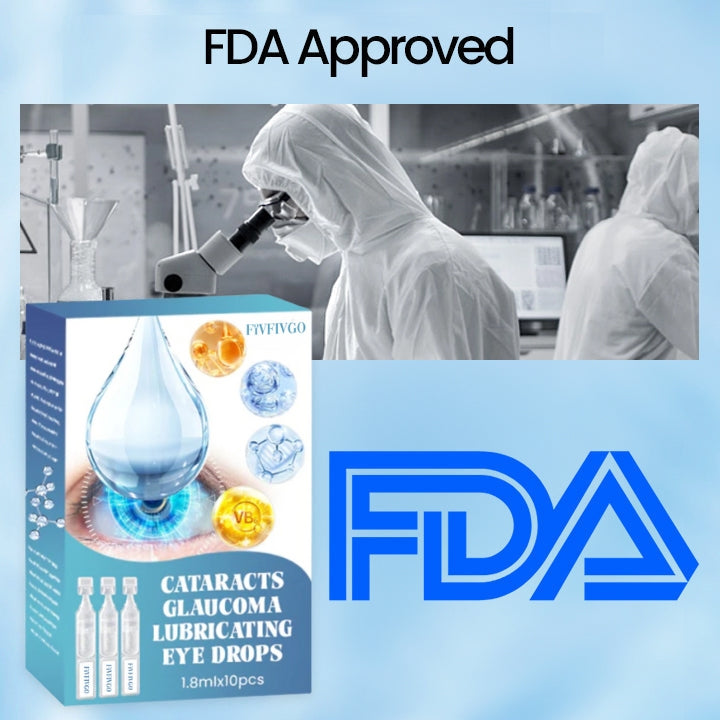 Fivfivgo™ Cataracte et glaucome Gouttes oculaires hydratantes