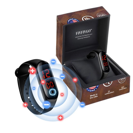 Fivfivgo™ Ultraschall-Armband zur Fettverbrennung und Entgiftung - Energiebilanz