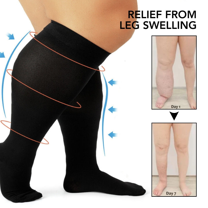 Fivfivgo™ FlexiFlow Hyper-Stretch Nichtbindende Socken