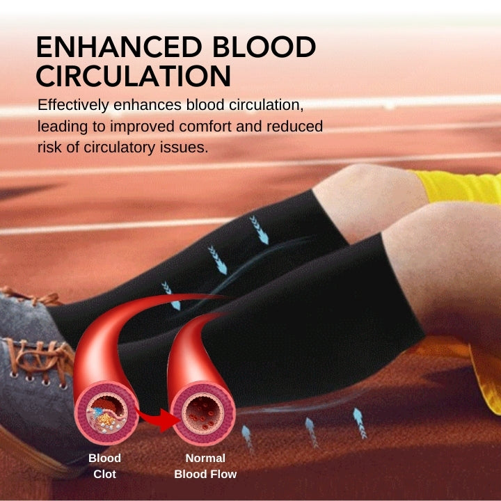 Fivfivgo™ FlexiFlow Hyper Étirer Chaussettes non contraignantes