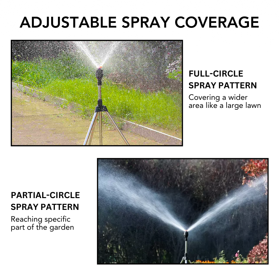 Rotating Tripod Sprinkler