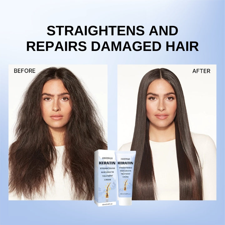 Fivfivgo™ Straightening Hair Keratin Treatment Cream