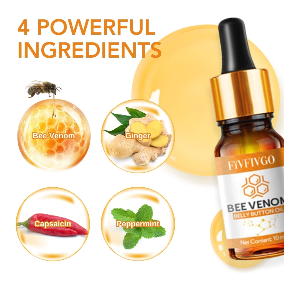 Fivfivgo™ HoneyCurve Bienengift Bauch Schlankheits-Öl