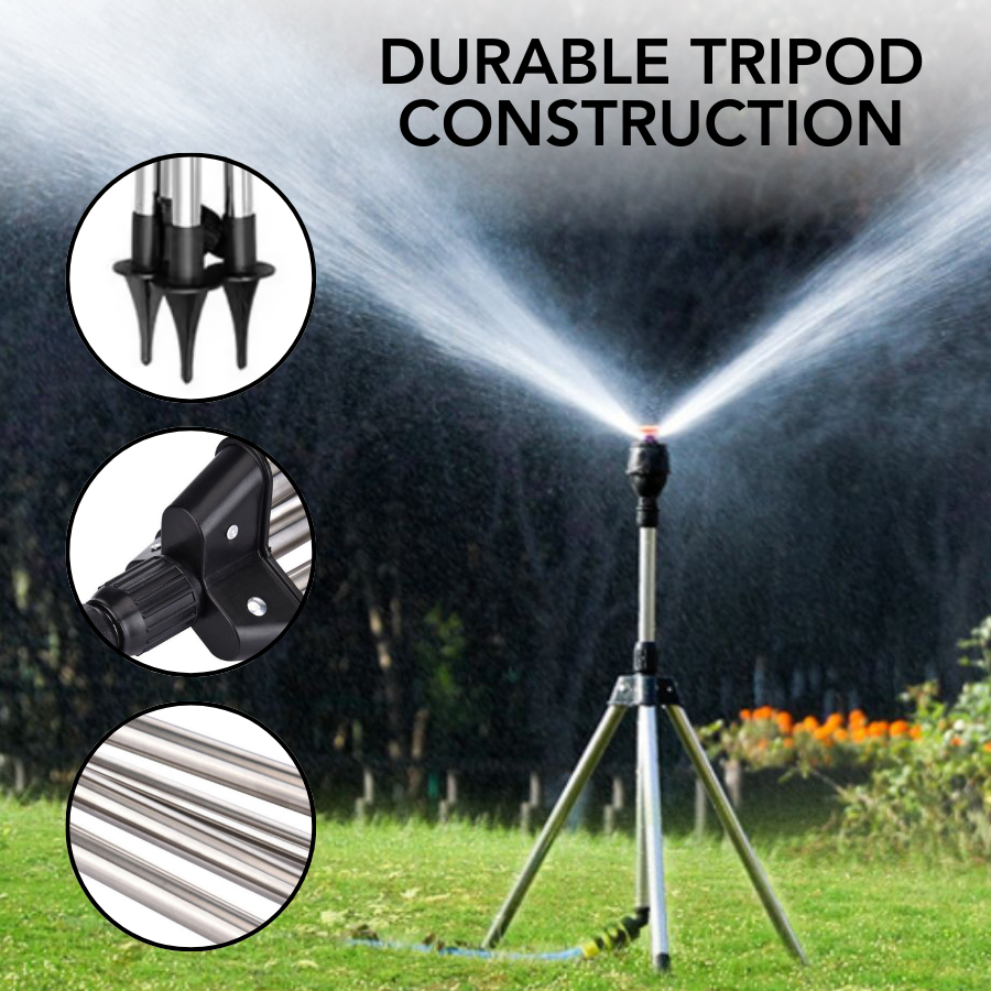 Rotating Tripod Sprinkler