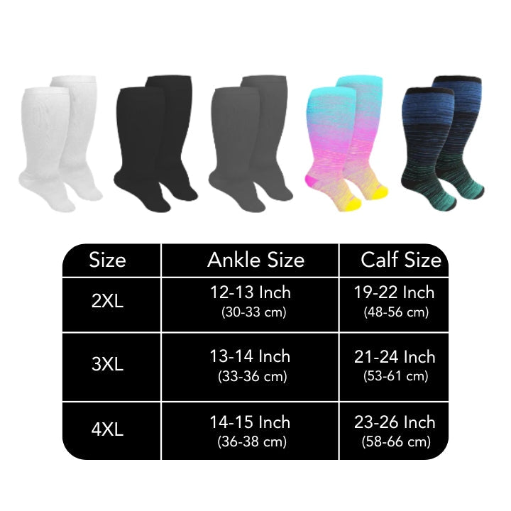 Fivfivgo™ FlexiFlow Hyper-Stretch Nichtbindende Socken