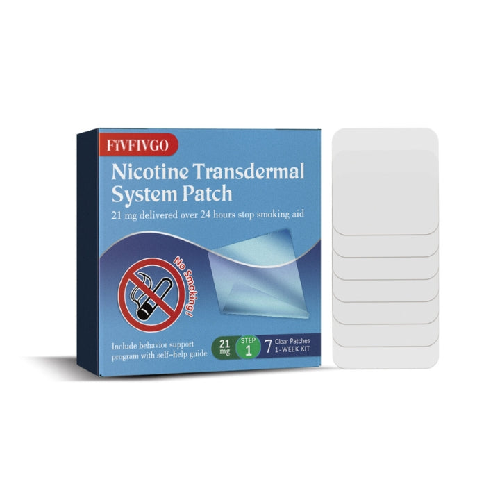 Fivfivgo™ Système transdermique de Nicotine Patch (Arrêter de fumer en 21 jours)