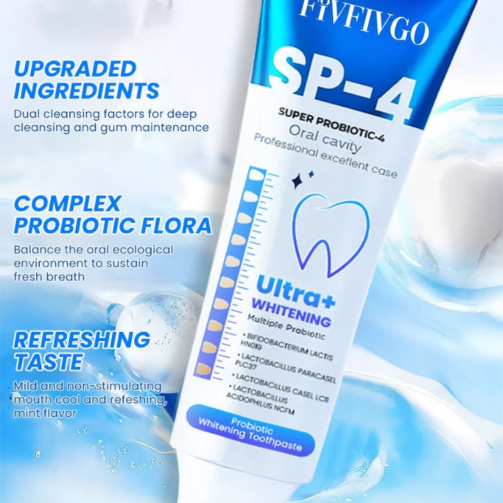 Fivfivgo™ SP-4 Probiotische Whitening-Zahnpasta