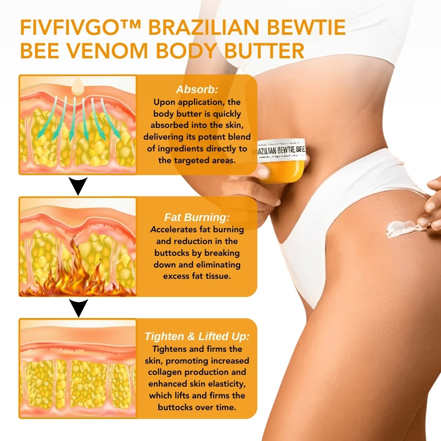 Fivfivgo™ Brasilianische Bewtie Bienengift Körperbutter