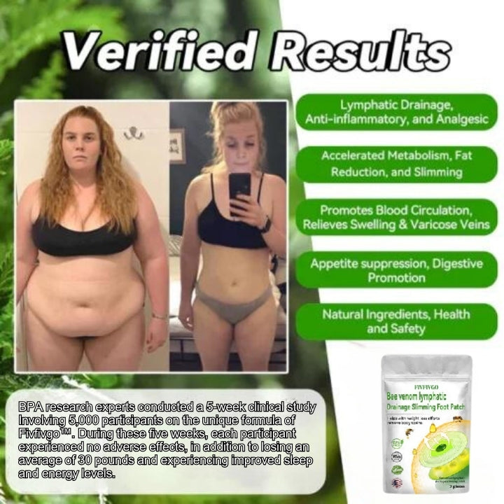 Fivfivgo™ Lymphatic Drainage Botanical Patch