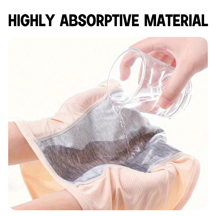 Leakproof High Waisted Underwear