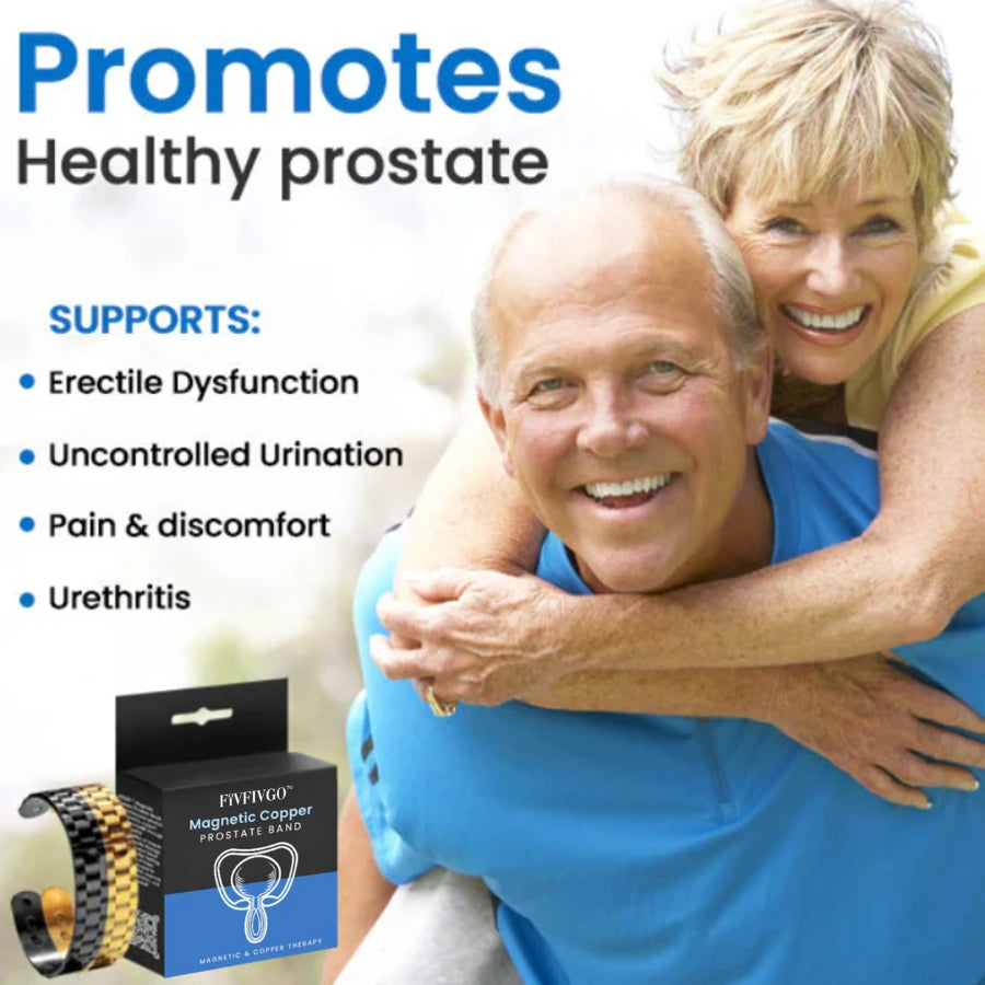 Fivfivgo™ Magnetic Copper Prostate Band