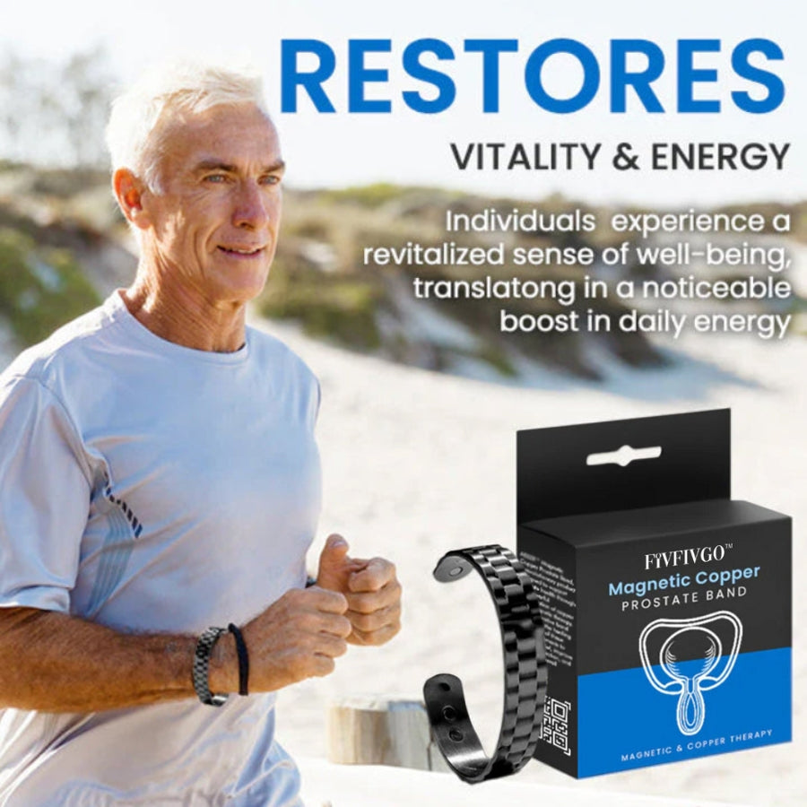 Fivfivgo™ Magnetic Copper Prostate Band