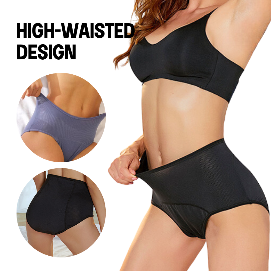 Leakproof High Waisted Underwear