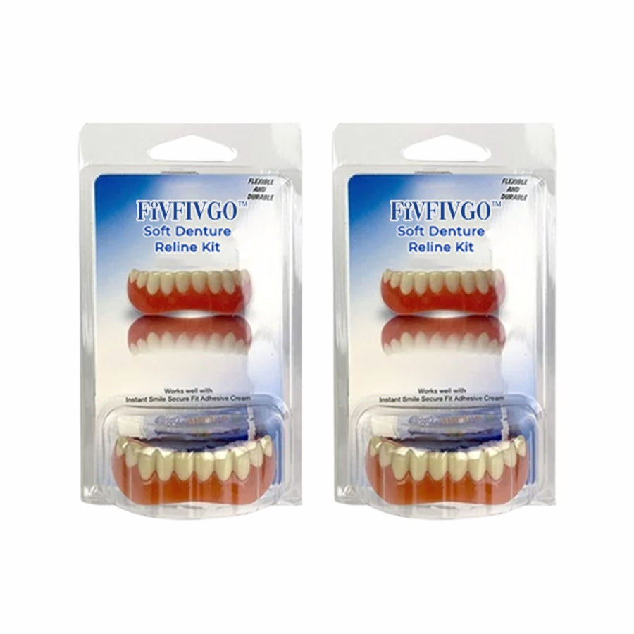Fivfivgo™ Reline-set Voor Zachte Kunstgebitten
