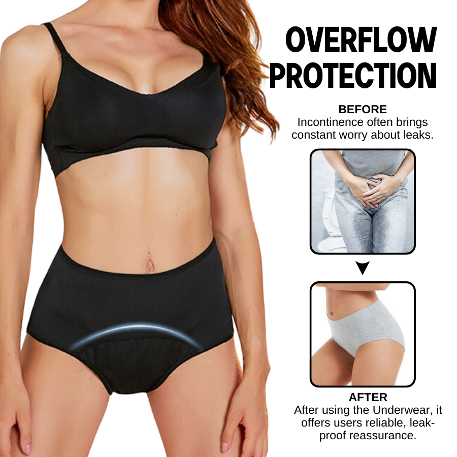 Leakproof High Waisted Underwear