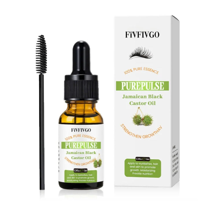 Fivfivgo™ PurePulse Huile de ricin noire de Jamaïque