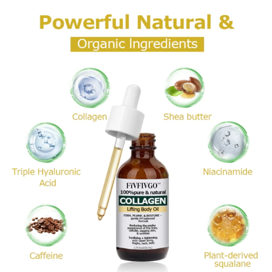 Fivfivgo™ Advanced Firming Collagen Lifting Body Oil