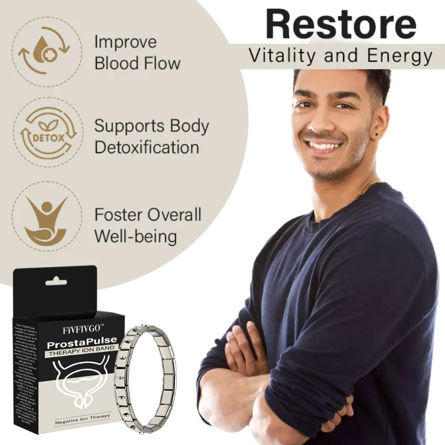 Fivfivgo™ ProstaPulse Therapy Ion Band