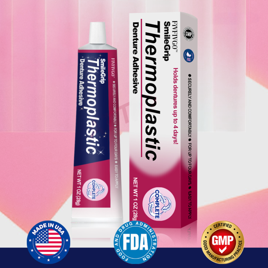 Fivfivgo™ SmileGrip Thermoplastic Denture Adhesive